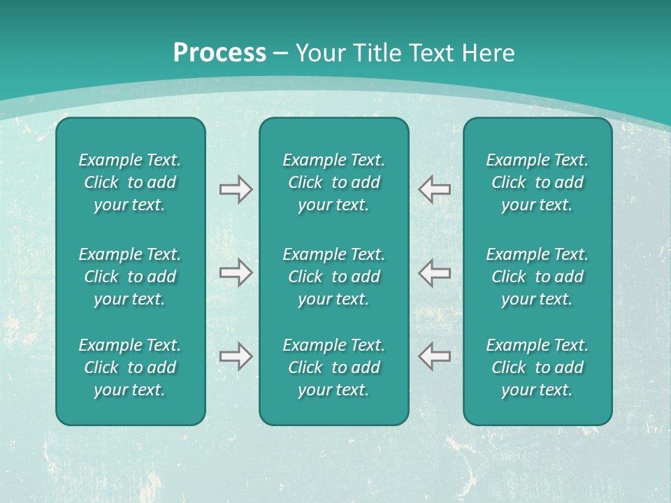 A Blue And Green Background With A Grungy Texture PowerPoint Template