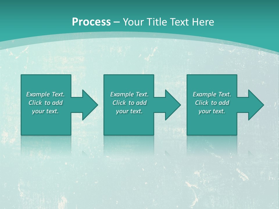 A Blue And Green Background With A Grungy Texture PowerPoint Template