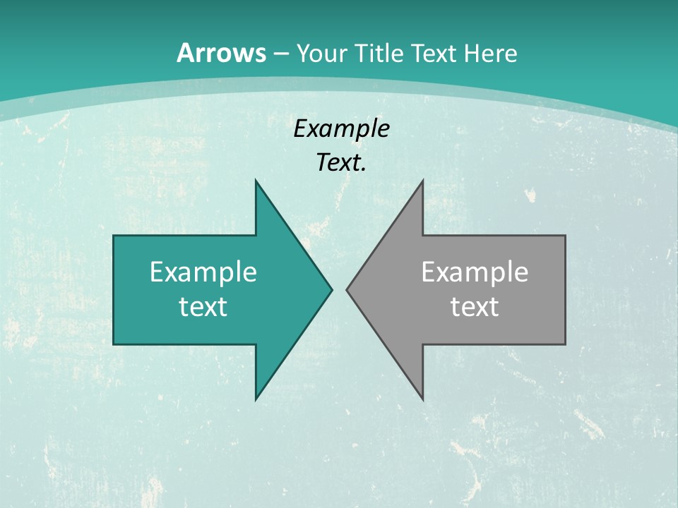 A Blue And Green Background With A Grungy Texture PowerPoint Template