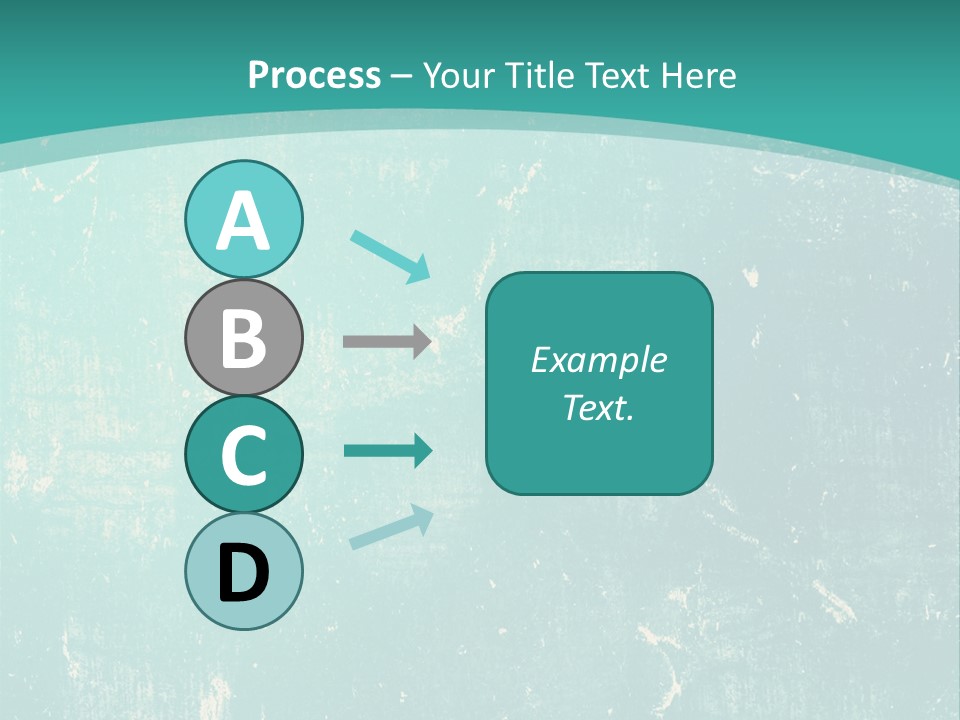 A Blue And Green Background With A Grungy Texture PowerPoint Template