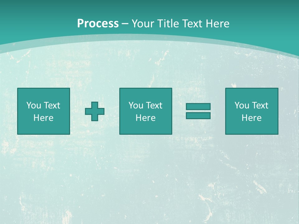 A Blue And Green Background With A Grungy Texture PowerPoint Template