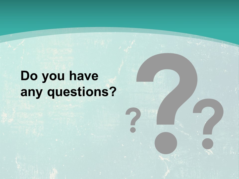 A Blue And Green Background With A Grungy Texture PowerPoint Template