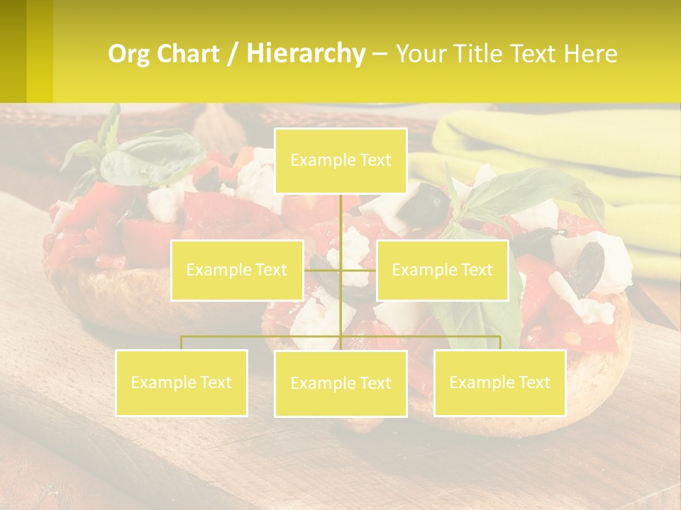 A Wooden Cutting Board Topped With Pizzas Covered In Toppings PowerPoint Template