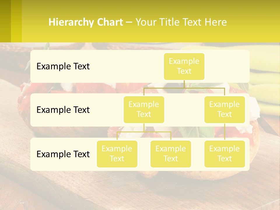 A Wooden Cutting Board Topped With Pizzas Covered In Toppings PowerPoint Template