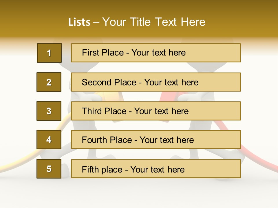 Two People With A Red And Yellow Hose Connected To Each Other PowerPoint Template