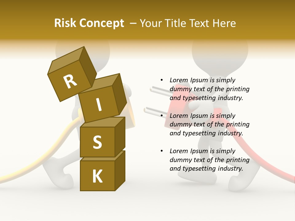 Two People With A Red And Yellow Hose Connected To Each Other PowerPoint Template