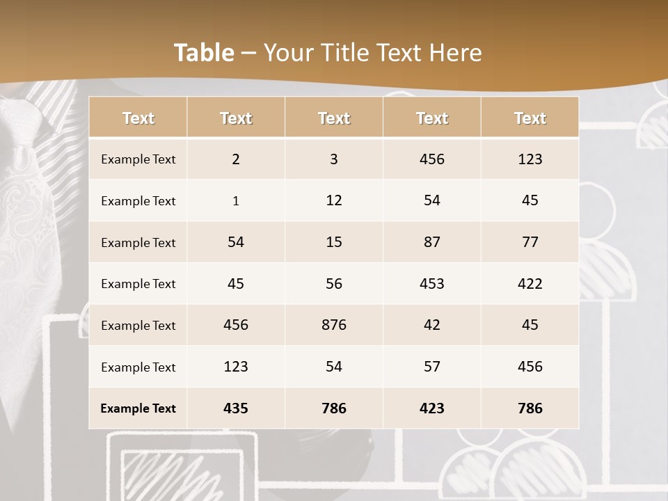 A Man In A Suit Writing On A Board PowerPoint Template