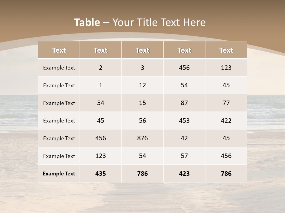 A Person Standing On A Wooden Walkway Near The Ocean PowerPoint Template