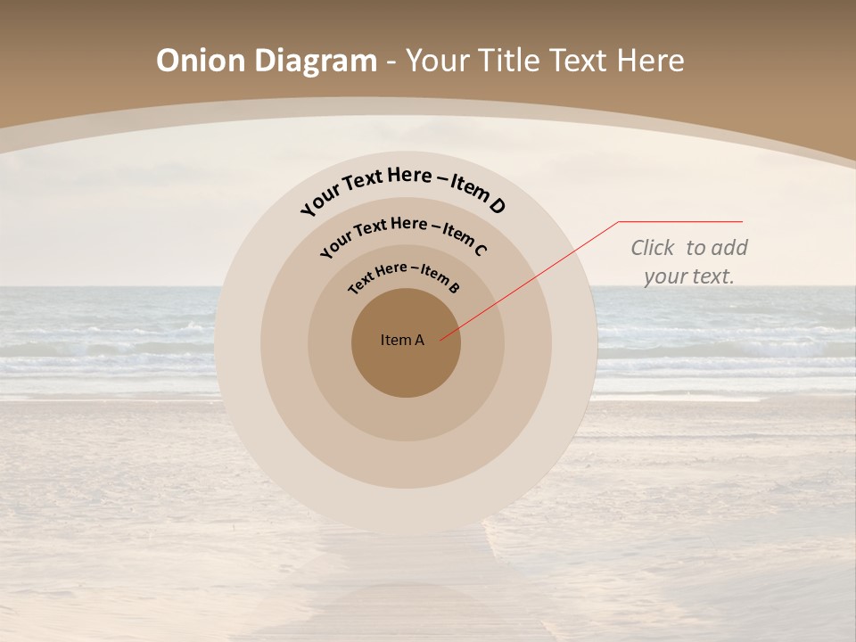 A Person Standing On A Wooden Walkway Near The Ocean PowerPoint Template