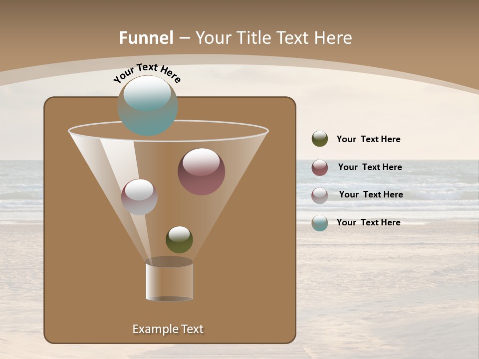 A Person Standing On A Wooden Walkway Near The Ocean PowerPoint Template