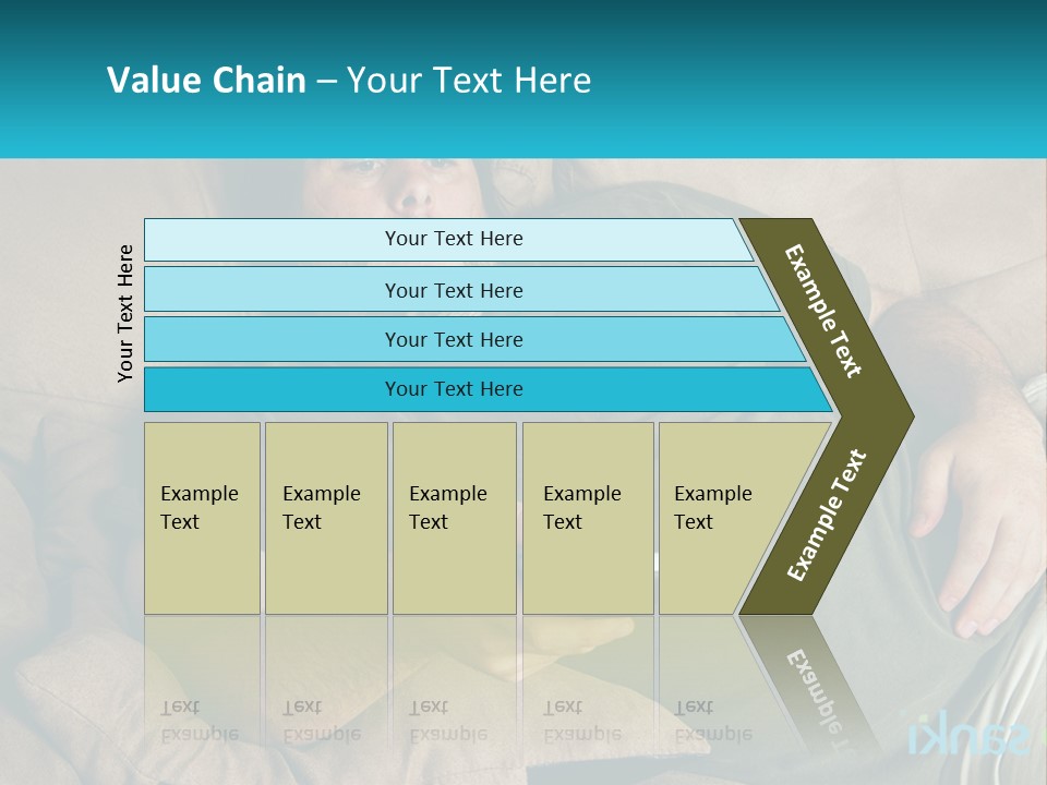 A Man Laying On A Couch Holding A Remote Control PowerPoint Template