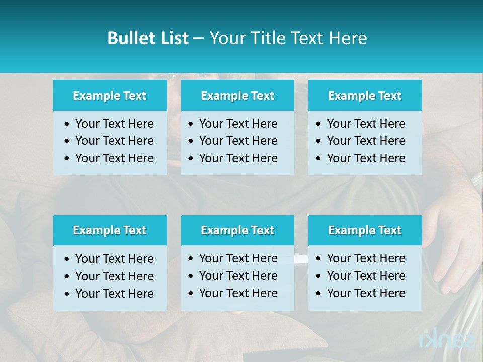 A Man Laying On A Couch Holding A Remote Control PowerPoint Template