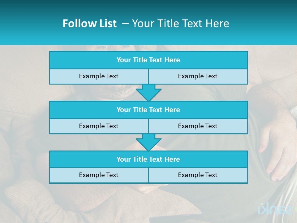 A Man Laying On A Couch Holding A Remote Control PowerPoint Template