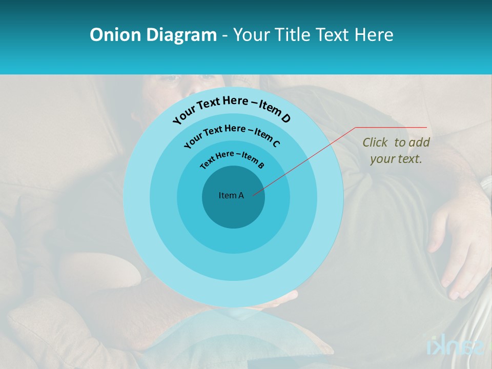 A Man Laying On A Couch Holding A Remote Control PowerPoint Template