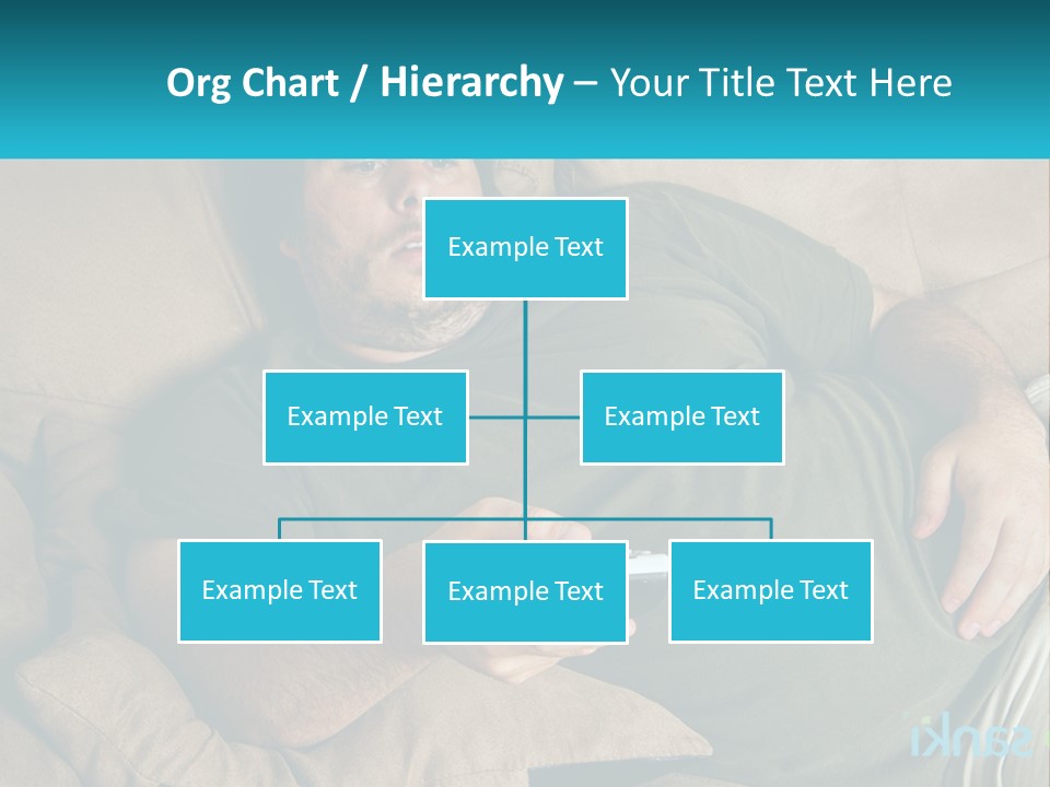 A Man Laying On A Couch Holding A Remote Control PowerPoint Template