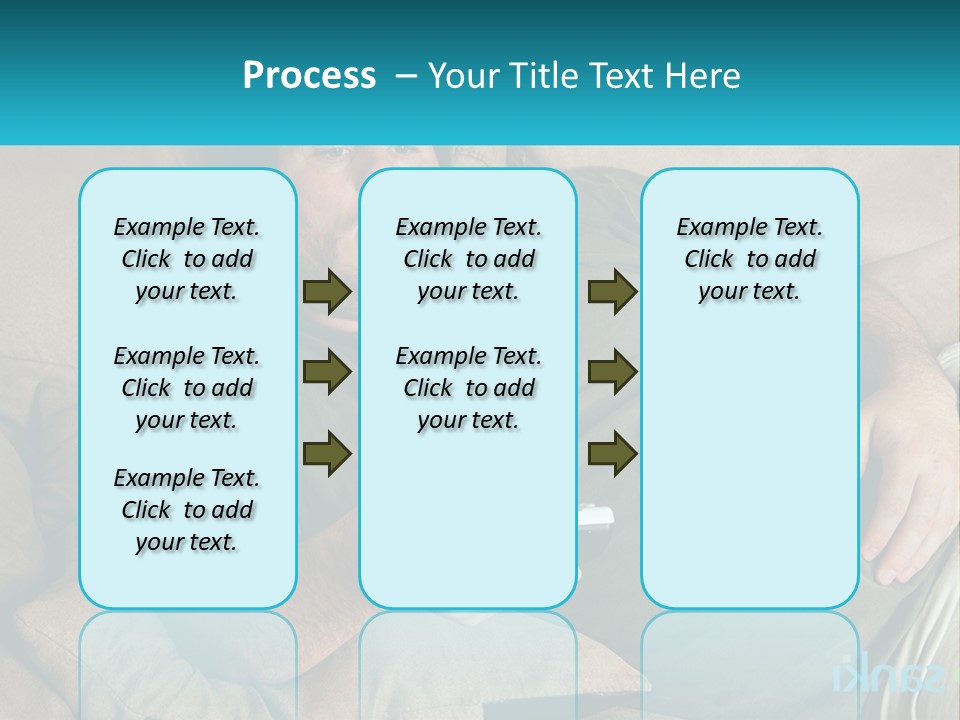 A Man Laying On A Couch Holding A Remote Control PowerPoint Template