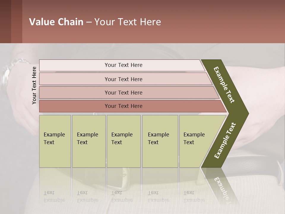 A Man Is Holding His Belly With His Hands PowerPoint Template