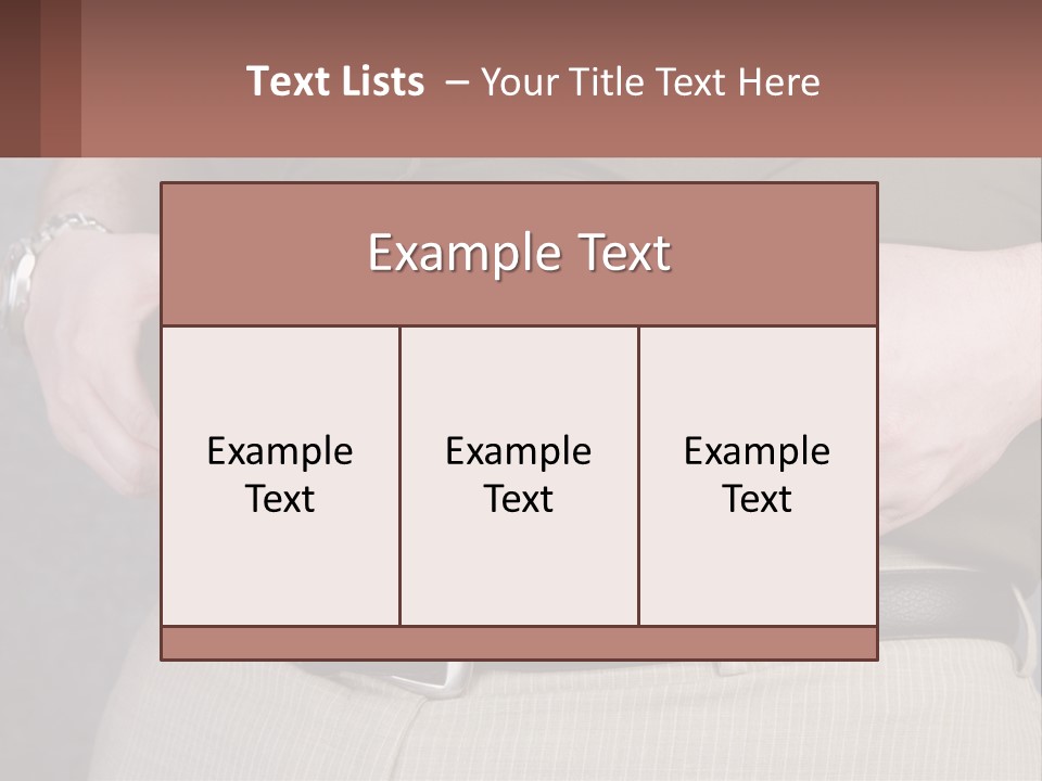 A Man Is Holding His Belly With His Hands PowerPoint Template