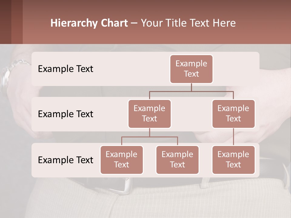 A Man Is Holding His Belly With His Hands PowerPoint Template
