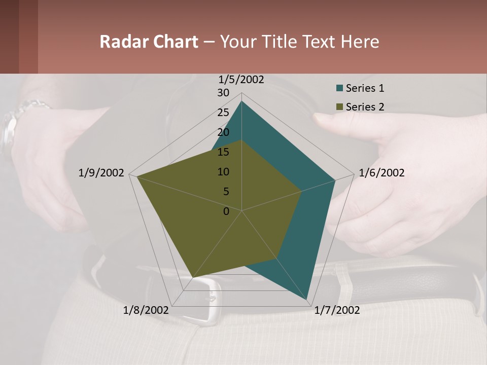 A Man Is Holding His Belly With His Hands PowerPoint Template