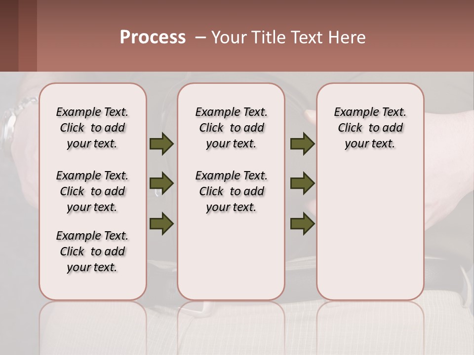 A Man Is Holding His Belly With His Hands PowerPoint Template