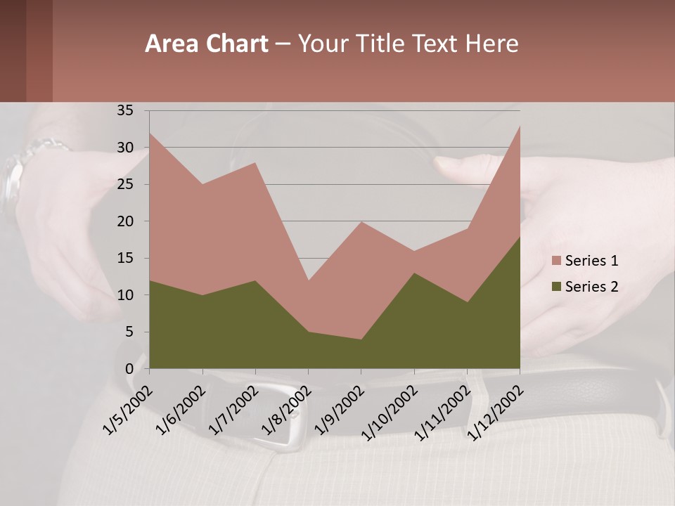 A Man Is Holding His Belly With His Hands PowerPoint Template
