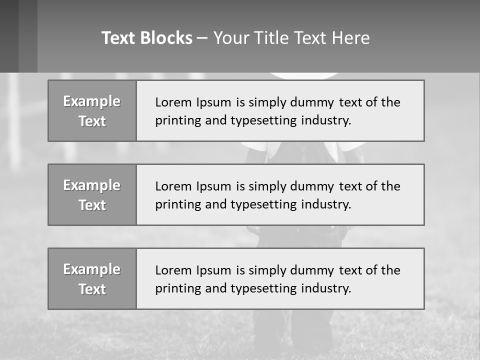 A Little Boy Wearing A Cowboy Hat And Overalls PowerPoint Template