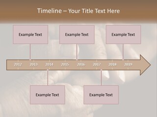 Two Hands Holding Each Other Over A Black Background PowerPoint Template