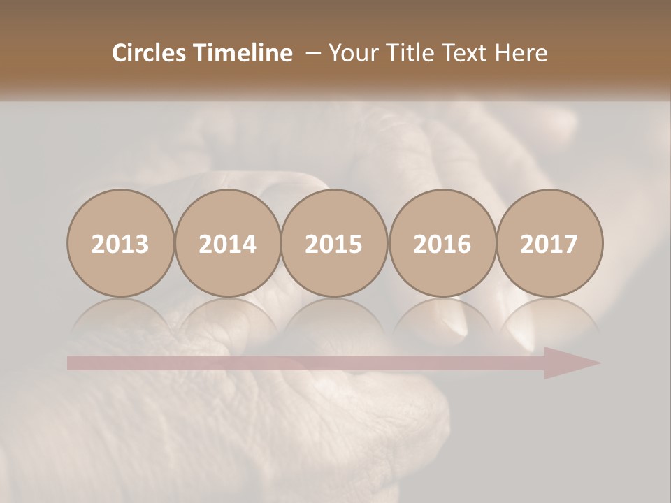 Two Hands Holding Each Other Over A Black Background PowerPoint Template