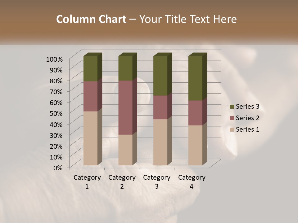 Two Hands Holding Each Other Over A Black Background PowerPoint Template