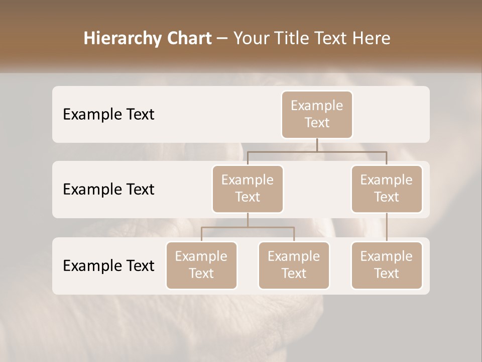 Two Hands Holding Each Other Over A Black Background PowerPoint Template