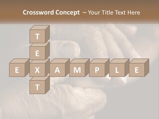 Two Hands Holding Each Other Over A Black Background PowerPoint Template