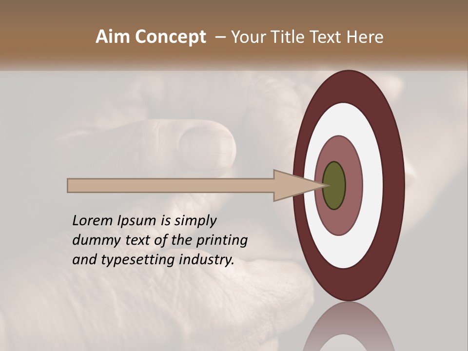 Two Hands Holding Each Other Over A Black Background PowerPoint Template