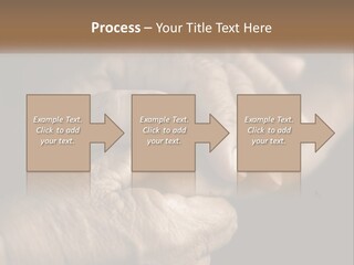 Two Hands Holding Each Other Over A Black Background PowerPoint Template