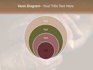 Two Hands Holding Each Other Over A Black Background PowerPoint Template