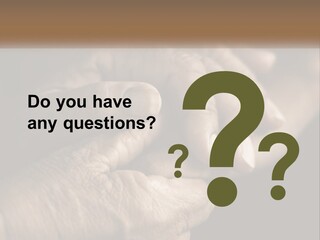 Two Hands Holding Each Other Over A Black Background PowerPoint Template