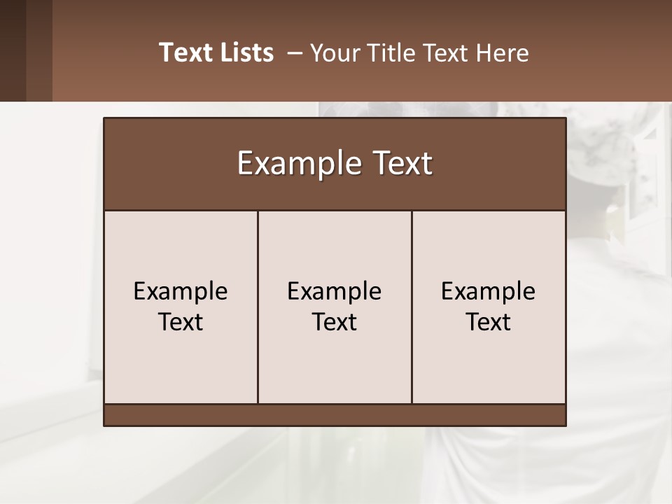 A Woman In A White Lab Coat Is Looking At A X - Ray PowerPoint Template