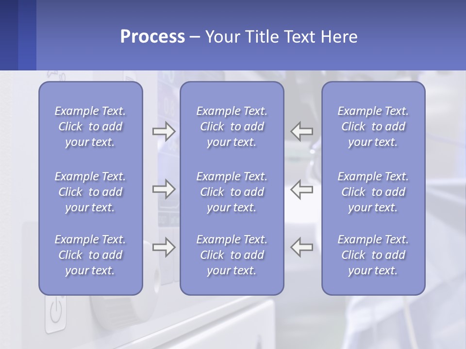 A Hospital Room With A Monitor And Medical Equipment PowerPoint Template
