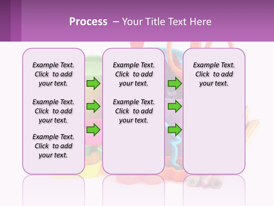 A Bunch Of Different Colored Pencils And Markers PowerPoint Template