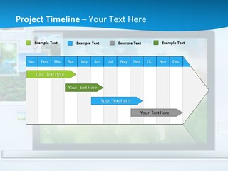A Computer Screen With A Bunch Of Pictures On It PowerPoint Template