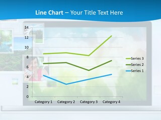A Computer Screen With A Bunch Of Pictures On It PowerPoint Template