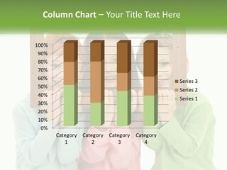 A Group Of Children Holding Up A Picture Frame PowerPoint Template