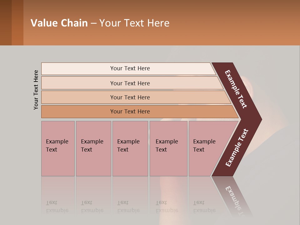 A Man Holding His Hand To His Face PowerPoint Template