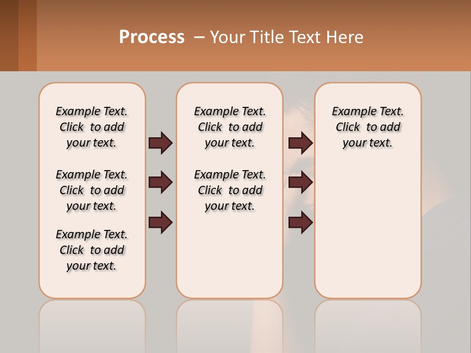 A Man Holding His Hand To His Face PowerPoint Template