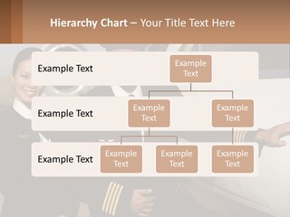 A Man And A Woman Standing In Front Of A Plane PowerPoint Template