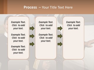 A Man And A Woman Standing In Front Of A Plane PowerPoint Template