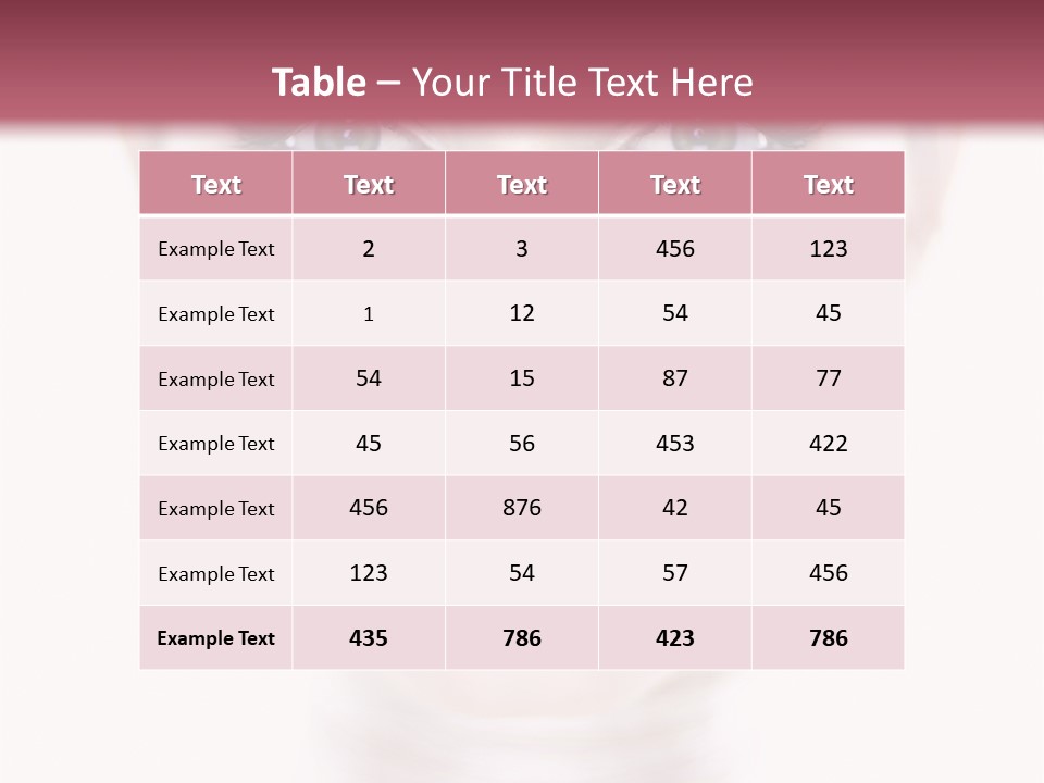 A Woman With Blue Eyes Is Shown In This Powerpoint Presentation PowerPoint Template