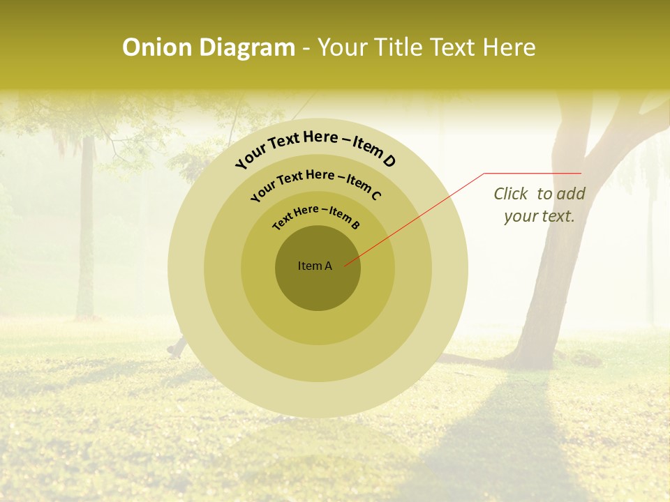A Group Of Children Playing In A Park PowerPoint Template