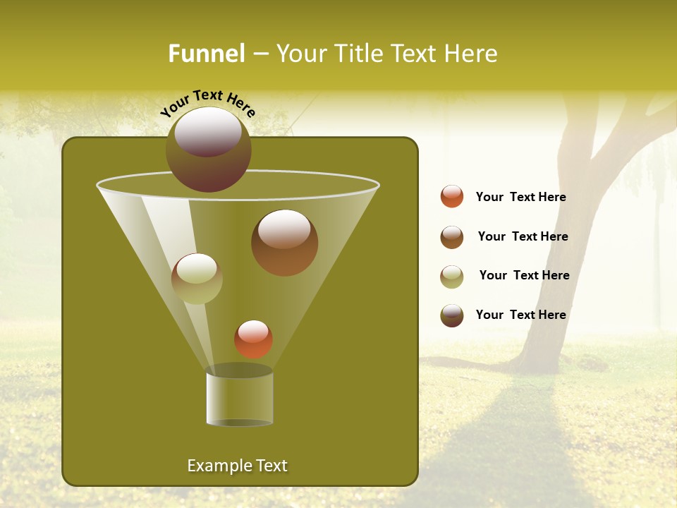 A Group Of Children Playing In A Park PowerPoint Template