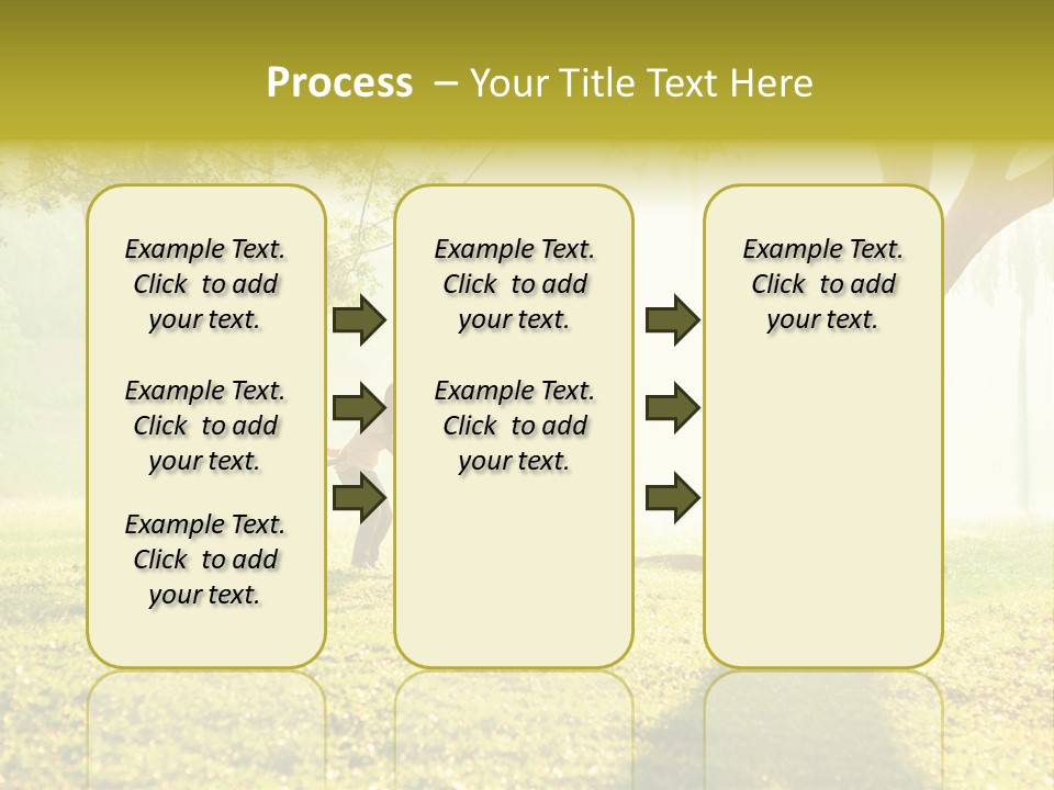 A Group Of Children Playing In A Park PowerPoint Template